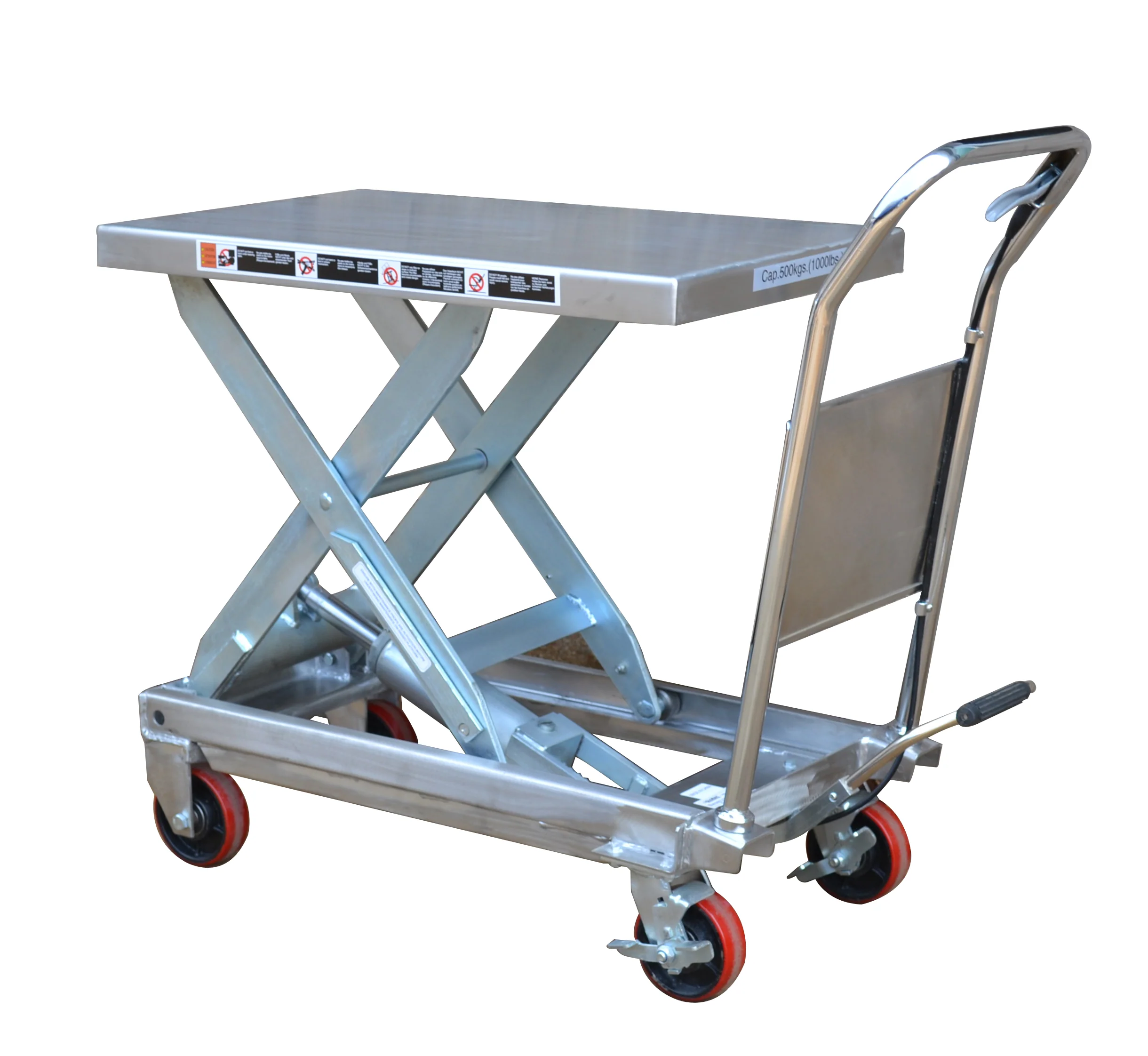 Stainless Steel Lift Tables